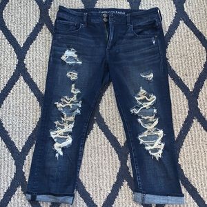 Artist Crop Short Jeans